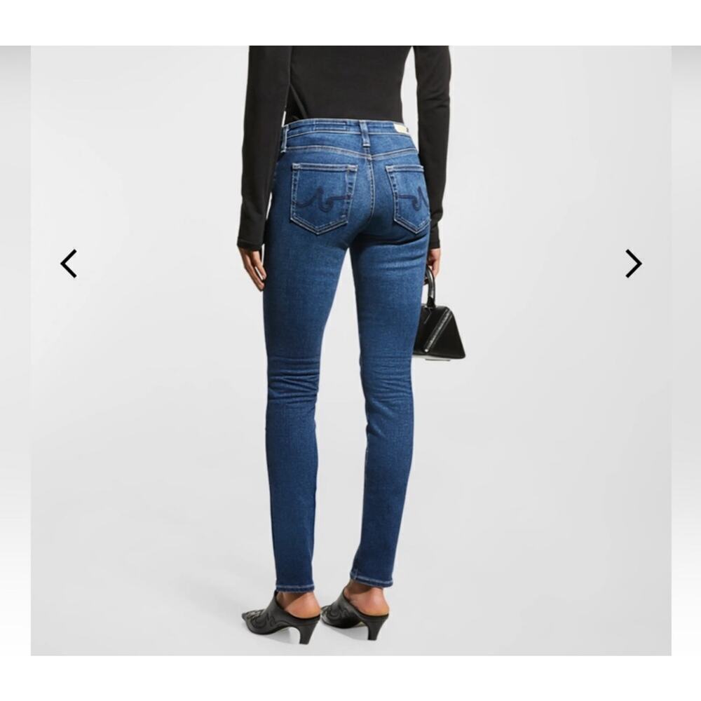 AG Adriano Goldschmied Prima Cigarette Ankle Jeans Women’s 27R Medium Wash - Picture 3 of 13